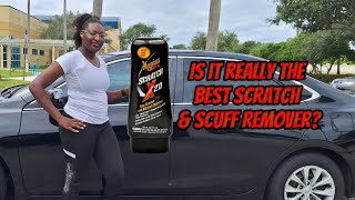 Meguiars Scratch X  Is it really the Best Scratch and Scuff Remover [upl. by Taite]