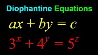 Diophantine Equations Strategies and Examples [upl. by Zap410]