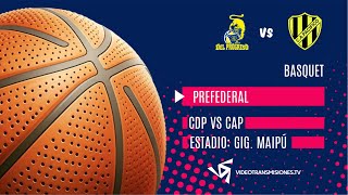 🏀 031124 2000hs  PREFEDERAL  CLUB DEL PROGRESO VS PACIFICO🏀 [upl. by Ezar]