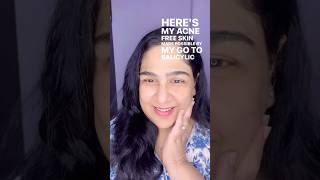 My Favourite Salicylic Acid Products ashortaday shortvideo skincareproducts ytshorts shorts [upl. by Noelani701]