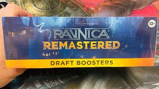 Ravnica Remastered Draft Box Opening mtg [upl. by Norrag710]