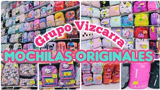 😍MOCHILAS ORIGINALES DE EXCELENTE CALIDAD😱quotGRUPO VIZCARRAquot EN CDMX LONCHERAS LAPICERAS CARRITOS [upl. by Valli]