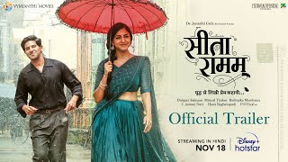 Sita Ramam Official Trailer  In Hindi  18th November  DisneyPlus Hotstar [upl. by Adirahs]