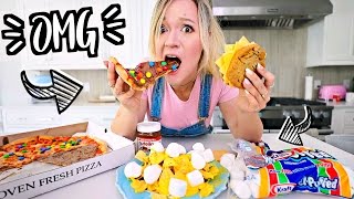 WEIRD Food Combinations People LOVE FUNKY FOODS Alisha Marie [upl. by Spark252]