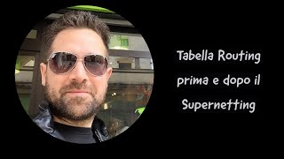 Tabella Routing prima e dopo il Supernetting  Esercizio parte 1 [upl. by Gillman]