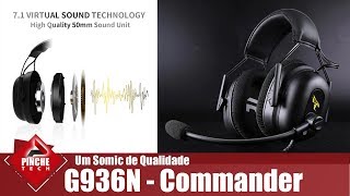 Headset Somic G936N Commander  Muito bom mas pode baixar o preço [upl. by Lexie]