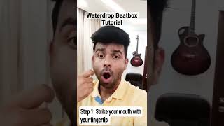 How to do the Water drop sound  tutorial beatboxing easy beatboxtutorial beatboxing trending [upl. by Leitnahs764]