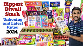 Latest Crackers Price List 2024  Cheapest Crackers Market  Diwali stash 2024  Nagpal and sons [upl. by Carder]