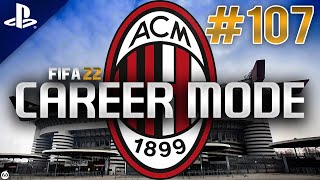 FIFA 22  Career Mode  107  Crazy Late Drama In Barcelona  Top Two Clash vs Juventus [upl. by Ennirok]