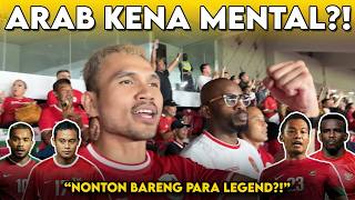 MARSELINO NGAMUK PEMAIN ARAB BANYAK DRAMA⁉️ NONTON TIMNAS BARENG PARA LEGENDA BOLA INDO‼️ [upl. by Elbertine]