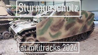 Sturmgeschütz at militracks 2024 museum ww2 ww2history panzer [upl. by Smalley556]