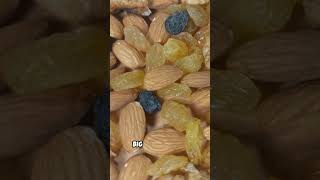 Almonds amp Raisins Boost Your Energy and Health [upl. by Alaet]