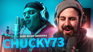 NO TE PASES DE CHIVIRICA  REACCION a Chucky73  BZRP Music Sessions 43 [upl. by Lasky]