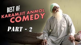 Best of Karamjit Anmol Comedy Part2  Top Punjabi Comedy Scenes  Manje Bistre  Saga Music [upl. by Abeh125]