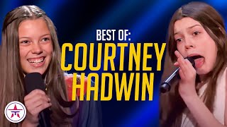 Top 3 BEST Courtney Hadwin Performances on AGT [upl. by Silenay]