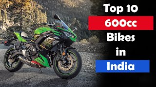 Top 10 Best 600cc bikes in India 2024 [upl. by Elsy]