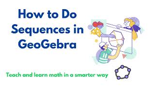 How to Do Sequences in GeoGebra  GeoGebra in Mathematics  KKumaravelu1729 [upl. by Gretchen]