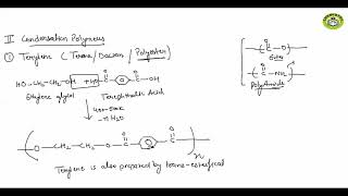 Polymers  Teflon Nylon6 66 amp 610 Polyester terylene  Lecture5 [upl. by Creigh]