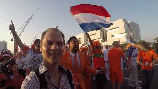 Netherlands Euro 2024 Live  Netherlands Football Fans Dance  Wolter Kroes  Viva Hollandia [upl. by Ghiselin]