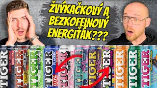 OCHUTNÁVKA VŠECH TIGER ENERGY DRINKŮ😂 [upl. by Akemej]