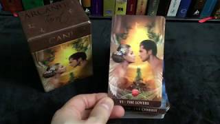 Eclectic Tarot Flip Through [upl. by Randie]