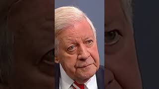 Die Weisheit des Alters Ein zweischneidiges Schwert Altkanzler Helmut Schmidt [upl. by Franza27]