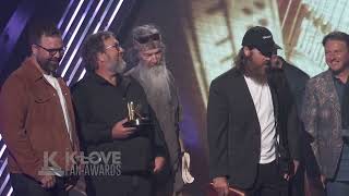 2023 KLOVE Fan Awards  Podcast Impact  quotUnashamedquot Phil and Jase Robertson [upl. by Laurie]