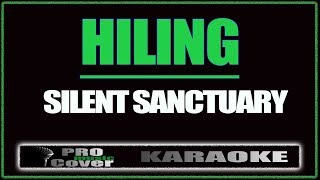 Hiling  SILENT SANCTUARY KARAOKE [upl. by Northway88]