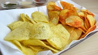 How to Make Potato Chips  Easy Homemade Potato Crisps Recipe [upl. by Ardnossac386]