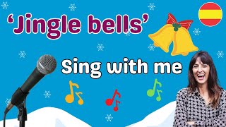 Jingle bells in Spanish sing along for kids [upl. by Cas]