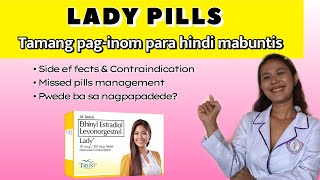 LADY PILLS TAMANG PAGINOM Pwede ba sa breastfeeding  Lady pills Side effects Tagalog [upl. by Argus107]