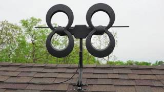 Antennas Direct ClearStream 4MAX Indoor Outdoor HDTV Antenna How To Assemble and Install [upl. by Barnie124]