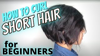 HOW TO Curl SHORT Hair w STRAIGHTENER For BEGINNERS  HAIRSTYLIST Breakdown 1Chair1Mirror [upl. by Bealle]