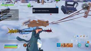 Fortnite Pickaxe Swing Glitch [upl. by Hgielhsa]