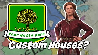 How to Make and Where to Put Custom Houses in AGOT for CK3 [upl. by Thielen]