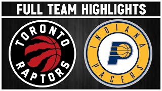 Toronto Raptors vs Indiana Pacers  December 3 2024 [upl. by Novahc]