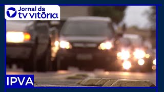 Quase 400 mil motoristas estão com uma ou mais parcelas do IPVA em atraso [upl. by Attoynek468]