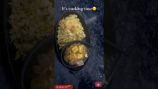 Quick recipe of Chilli paneer amp fried rice cooking timeytshortscookingrecipequickrecipe [upl. by Rask]