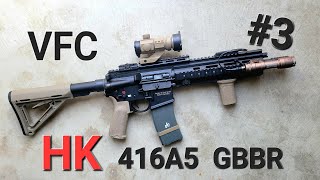 VFC HK416A5 GBBR Gameplay 3 HOLDING BACK THE ENEMY WITH THE 416 [upl. by Hgieliak]