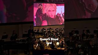 Queens Blood live with the Final Fantasy VII Rebirth orchestra in Chicago [upl. by Siravart222]