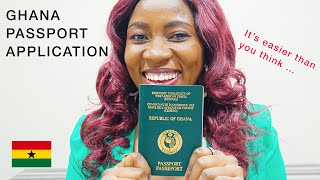 GHANA ONLINE PASSPORT APPLICATION amp RENEWAL Applyng for Ghana Passport  Ohhyesafrica [upl. by Gallenz]