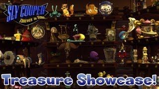 Sly Cooper Thieves in Time  Treasure Showcase All Treasures Shown [upl. by Annaet]