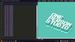 ASMR Programming  ONE PERSON STUDIO in HTML amp CSS  No Talking [upl. by Akcirred230]