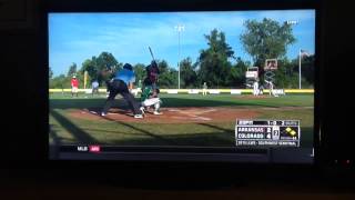 2015 LLWS Regionals Arkansas Home Run [upl. by Westphal538]