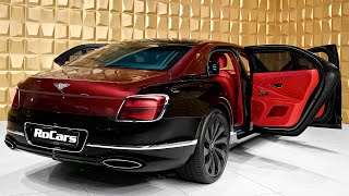 2021 Bentley Flying Spur in Beluga and Red Rubin [upl. by Nivra]