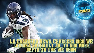 Chargers Syndicate Chargers Sign WR Laviska Shenault Jr [upl. by Erbe]