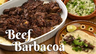 HOW TO MAKE BEEF BARBACOA Easy Slow Cooker Recipe for the Most Tender amp Delicious Beef Barbacoa [upl. by Fotina]