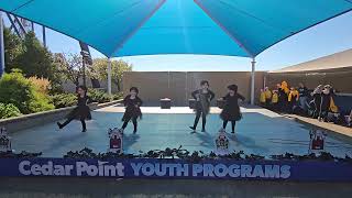 MDA Miss Darcys Dance Academy Halloween performance at Cedar Point CedarPointVideos [upl. by Yanel]