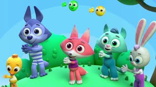 Cartoon Song For Children  New Nursery Rhymes  Clap your Hands  Beadies Play Around  BabyToonz [upl. by Aivuy]