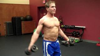 How To Dumbbell Side Lateral Raise [upl. by Heshum991]